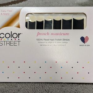 Color Street French Manicure Nail Strips - Gotham Night